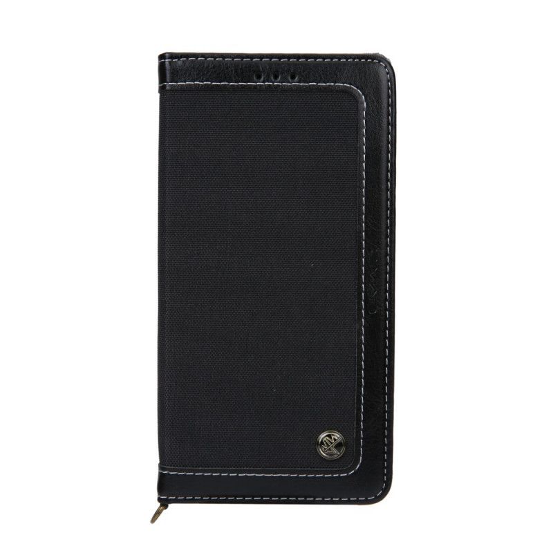 Folio-hoesje iPhone XR Telefoonhoesje Jeansstijl Cmai2