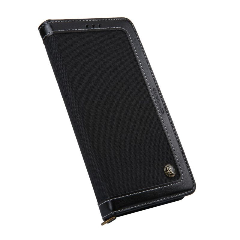 Folio-hoesje iPhone XR Telefoonhoesje Jeansstijl Cmai2