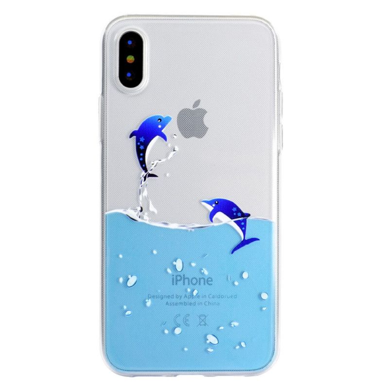 Hoesje iPhone XR Dolfijnenspellen