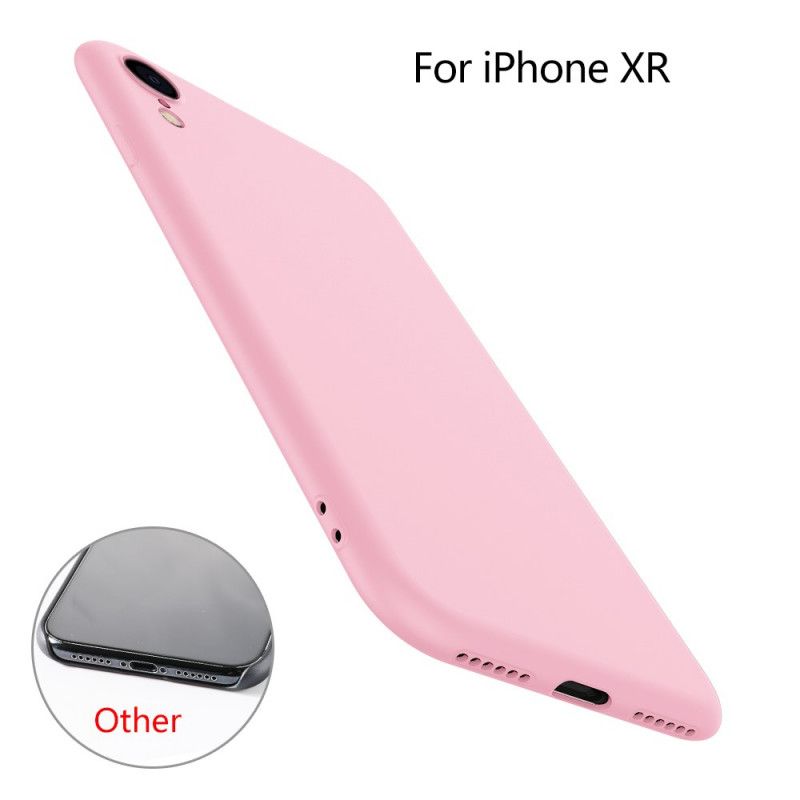 Hoesje iPhone XR Rood Zwart Dynamische Reeks X-Niveau