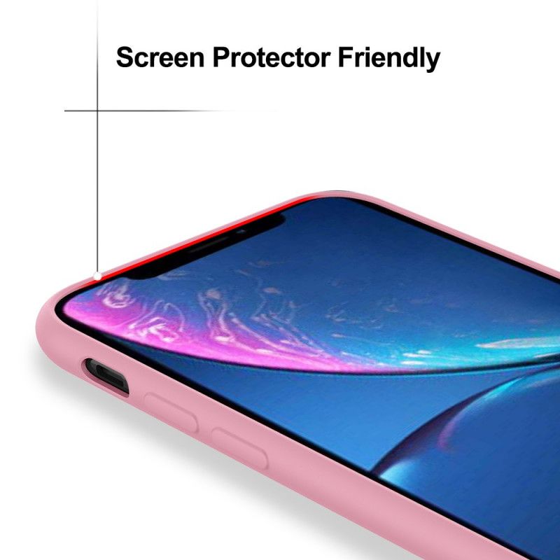 Hoesje iPhone XR Rood Zwart Dynamische Reeks X-Niveau