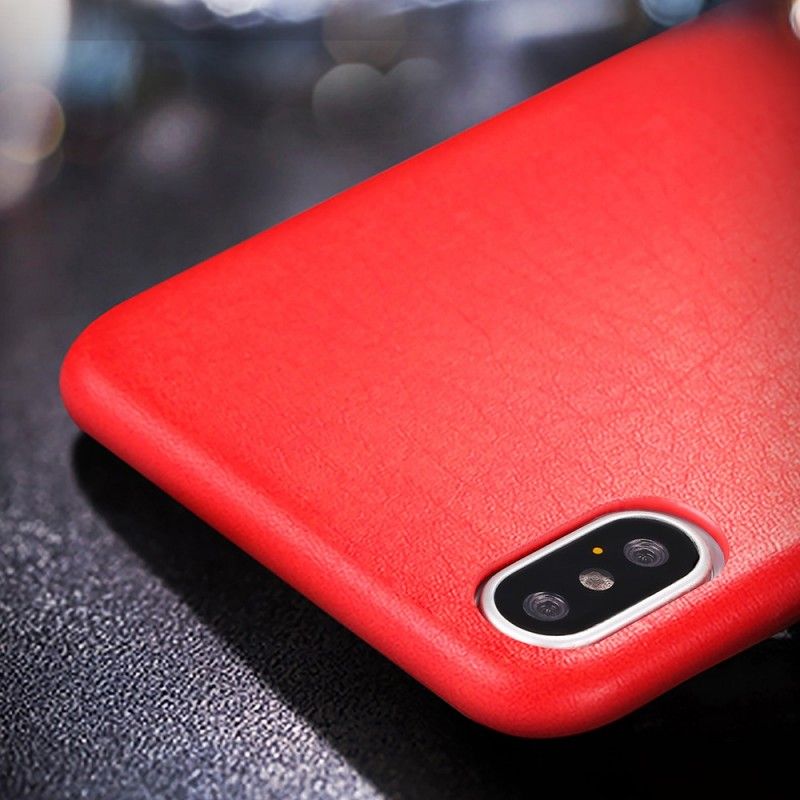 Hoesje iPhone XR Rood Zwart Premium Serie