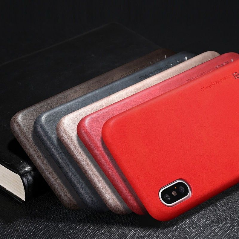 Hoesje iPhone XR Rood Zwart Premium Serie