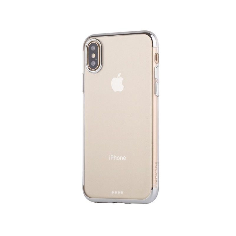 Hoesje iPhone XR Rood Zwart Sulada Kristal