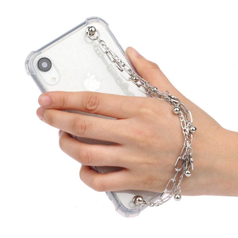 Hoesje iPhone XR Telefoonhoesje Siliconen Bedelarmband