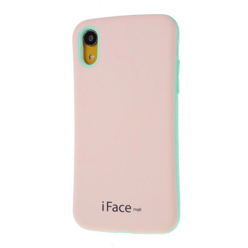 Hoesje voor iPhone XR Geel Roze Iface Mall Macaron-Serie