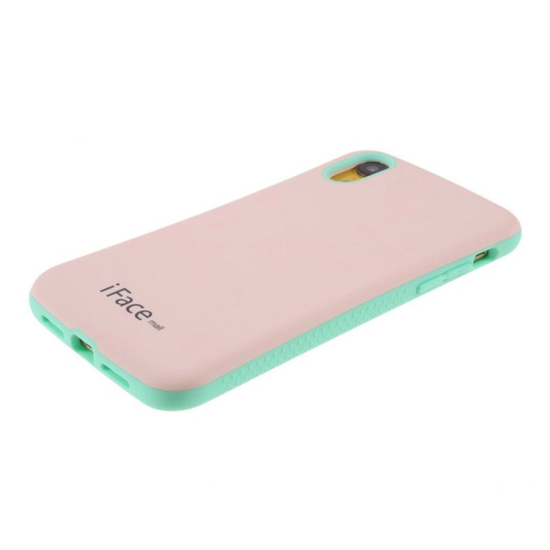 Hoesje voor iPhone XR Geel Roze Iface Mall Macaron-Serie