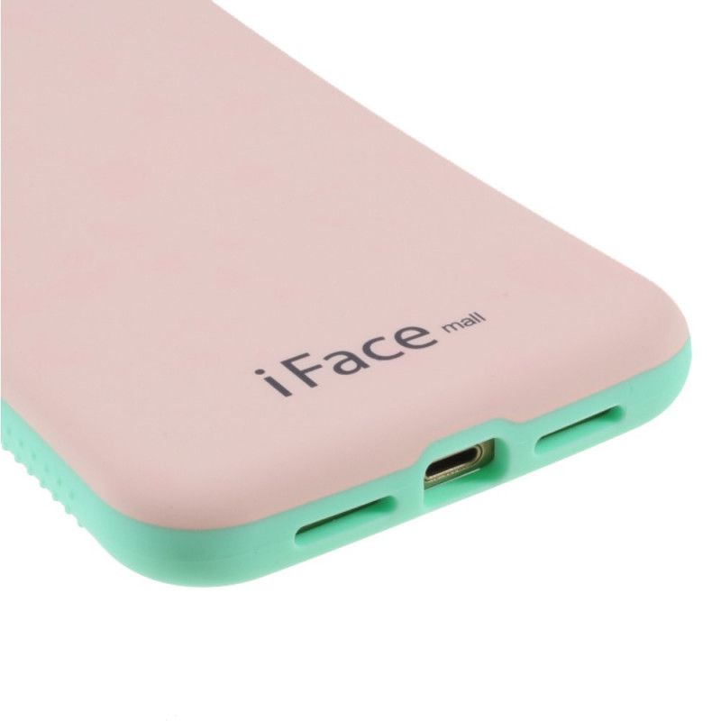 Hoesje voor iPhone XR Geel Roze Iface Mall Macaron-Serie