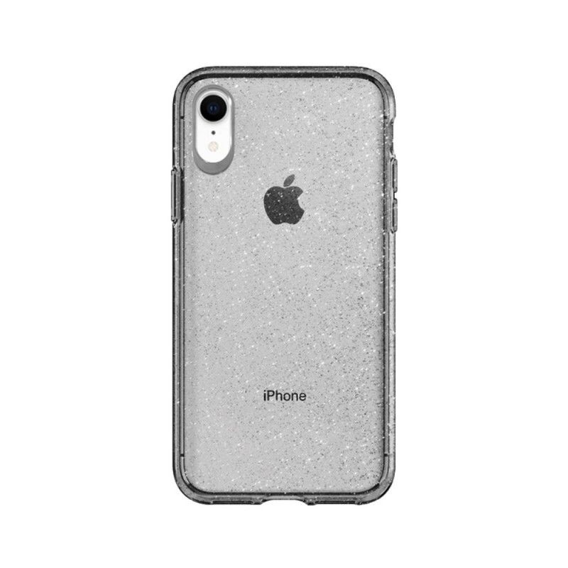 Hoesje voor iPhone XR Goud Transparant Kleureffect Nx