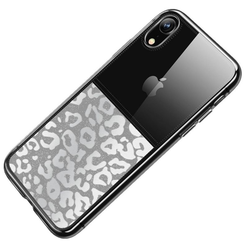 Hoesje voor iPhone XR Grijs Wit Usams Uit De Yzon-Reeks