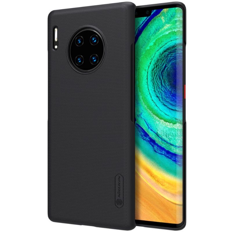 Hoesje Huawei Mate 30 Pro Rood Zwart Stijve Frosted Nillkin