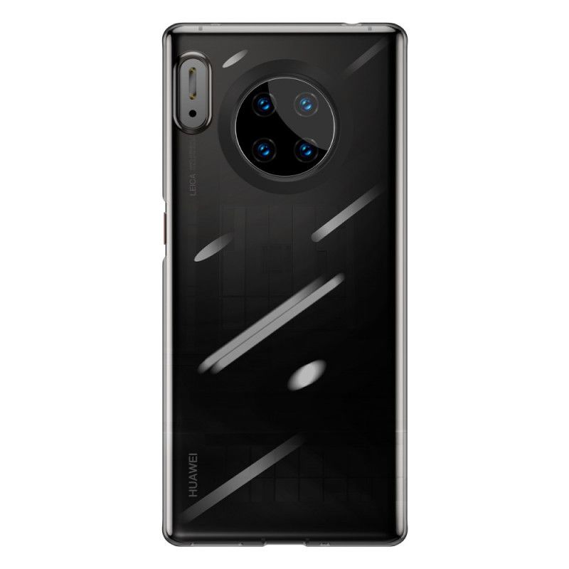 Hoesje Huawei Mate 30 Pro Zwart Baseus Clear Serie