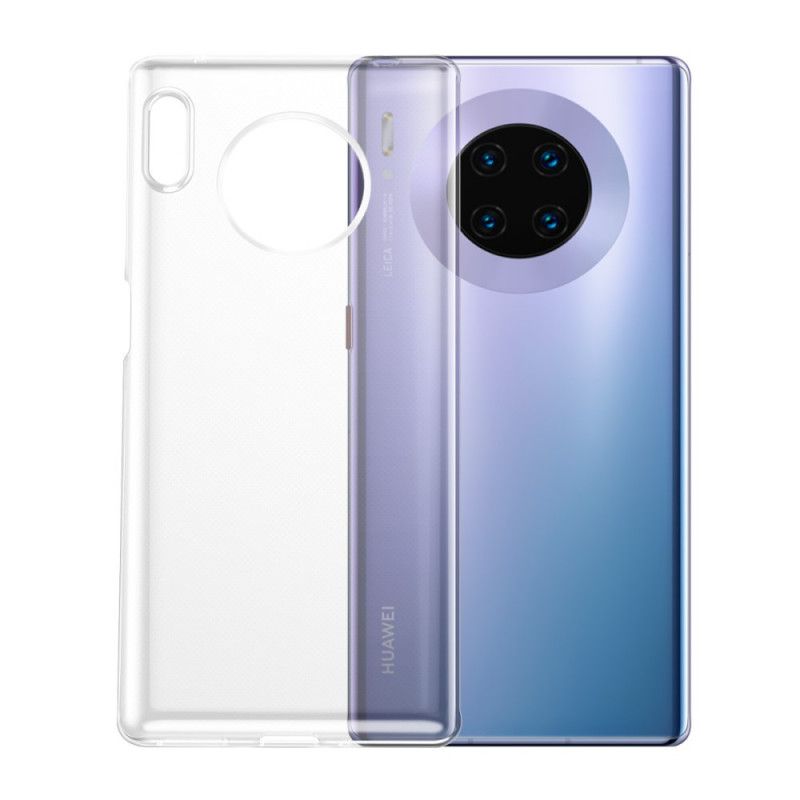 Hoesje Huawei Mate 30 Pro Zwart Baseus Clear Serie