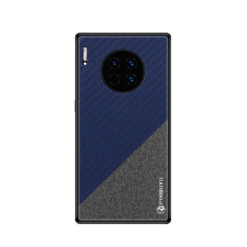 Hoesje voor Huawei Mate 30 Pro Magenta Zwart Pinwuyo Eer-Serie