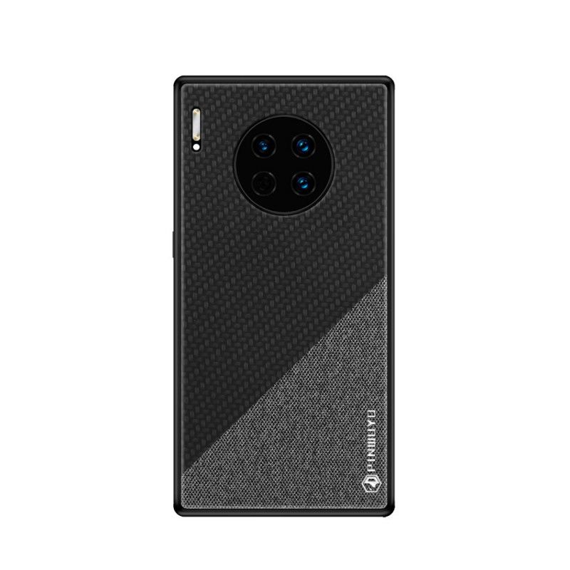 Hoesje voor Huawei Mate 30 Pro Magenta Zwart Pinwuyo Eer-Serie