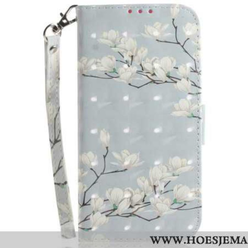 Bescherming Hoesje iPhone 16 Pro Max Band Magnolia's