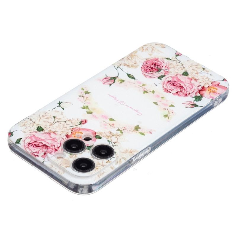 Cover Hoesje iPhone 16 Pro Max Telefoonhoesje Rozen