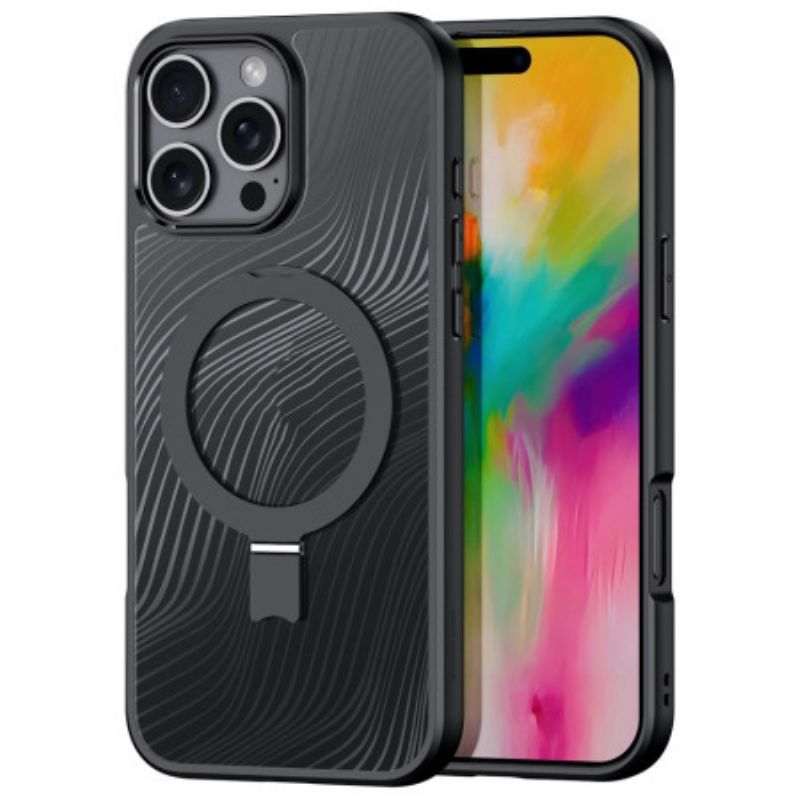 Hoesje iPhone 16 Pro Max Aimo-serie Dux Ducis Magnetische Houder