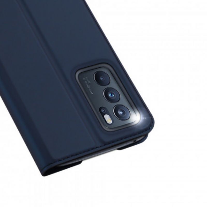 Folio-hoesje Oppo Reno 6 Pro 5g Skin Pro Series Dux Ducis