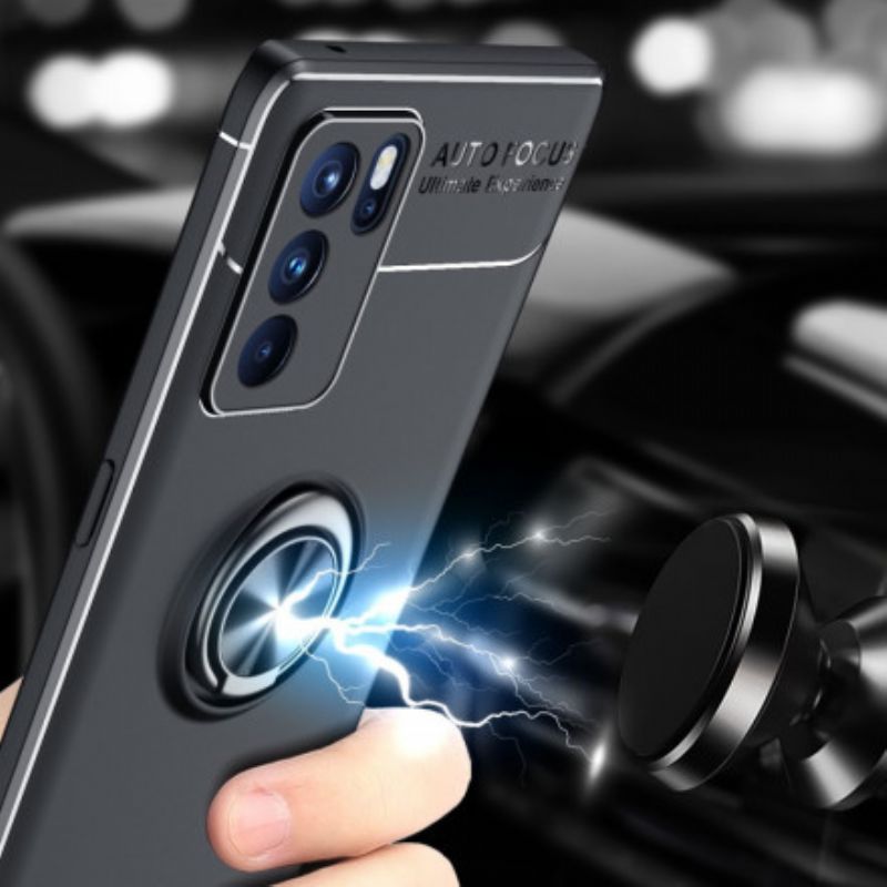 Hoesje Oppo Reno 6 Pro 5g Afneembaar Met Steunring