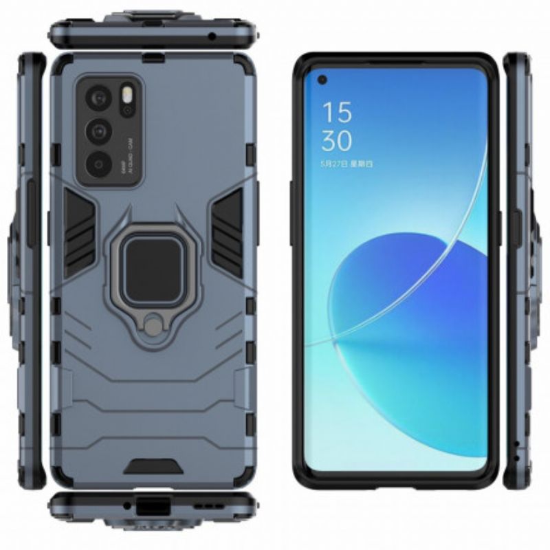 Hoesje Oppo Reno 6 Pro 5g Ringbestendig Bescherming Hoesje