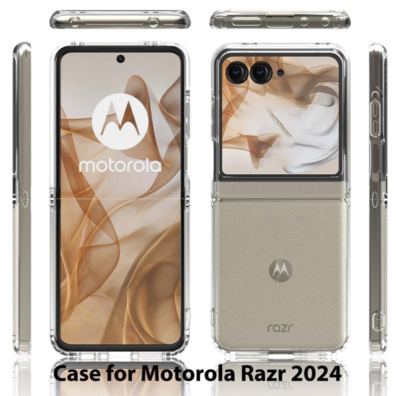 Hoesje Motorola Razr 50 Transparant