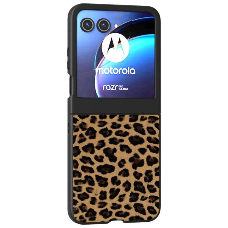 Hoesje Voor Motorola Razr 50 Luipaard