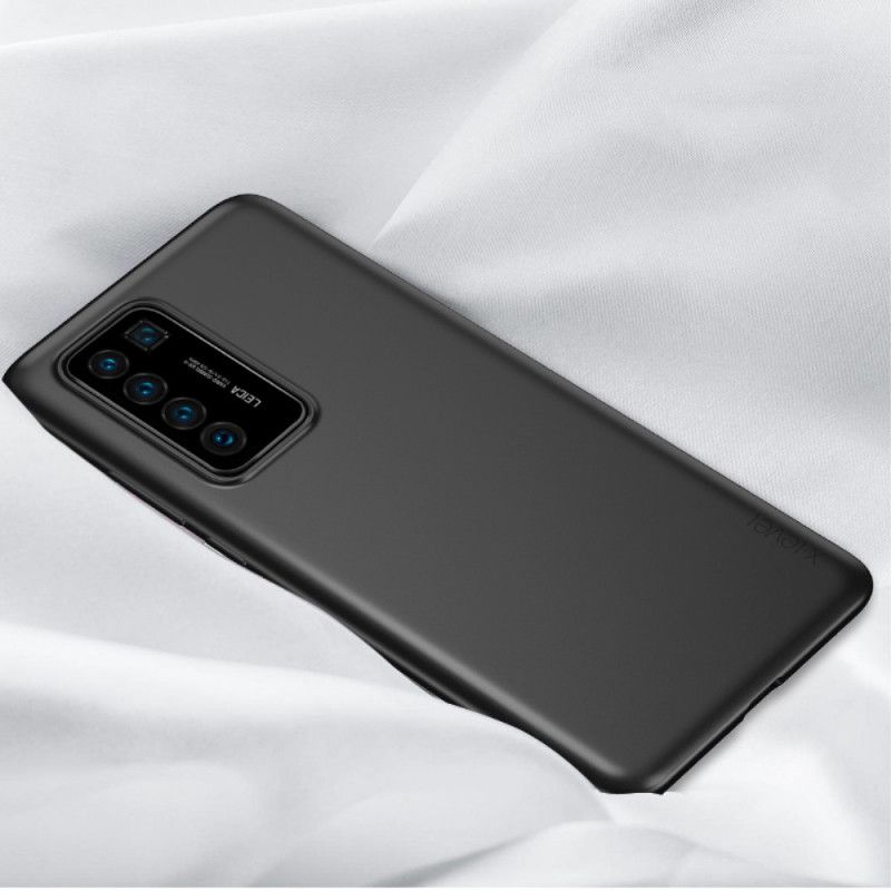 Case Hoesje Huawei P40 Pro Rood Zwart Telefoonhoesje X-Niveau Ultrafijn
