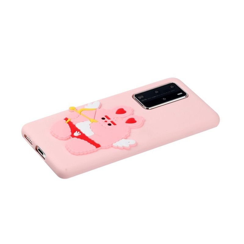 Case Hoesje Huawei P40 Pro Telefoonhoesje Ik Hou Van Je Mijn Cupido