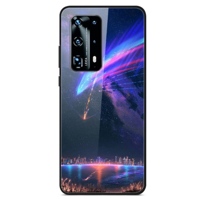 Case Hoesje Huawei P40 Pro Telefoonhoesje Sterrenbeeld Sterrenstelsel