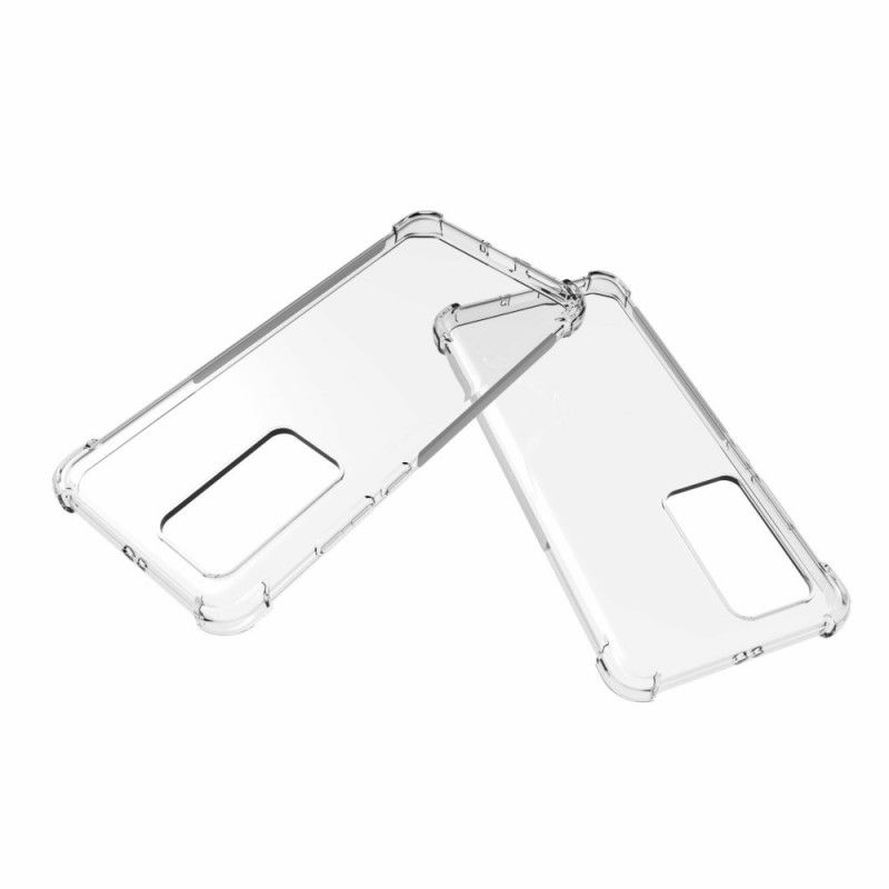 Case Hoesje Huawei P40 Pro Telefoonhoesje Transparant Versterkte Hoeken