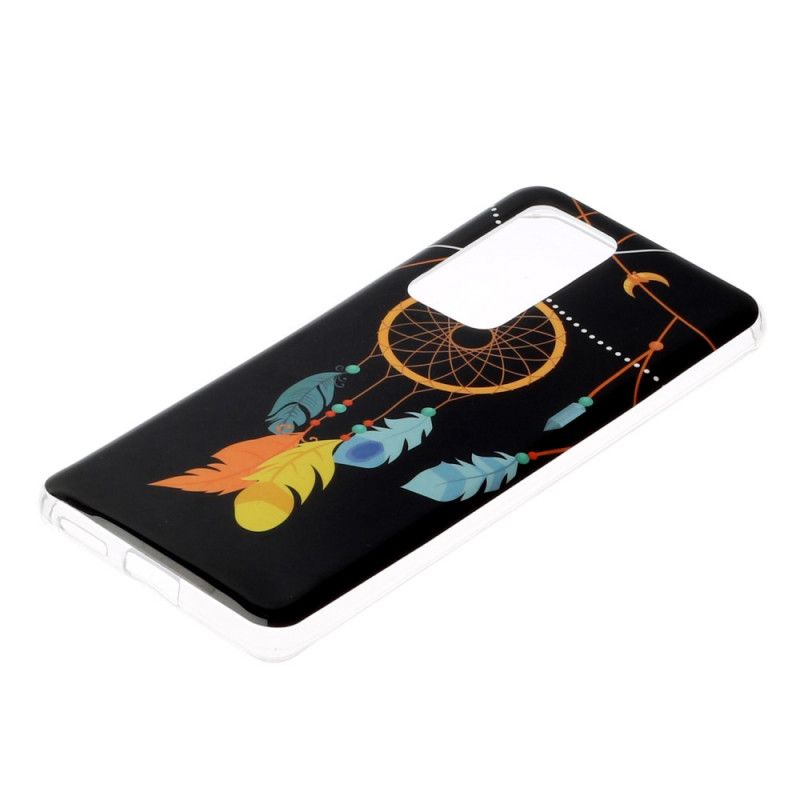 Case Hoesje Huawei P40 Pro Telefoonhoesje Unieke Fluorescerende Dromenvanger