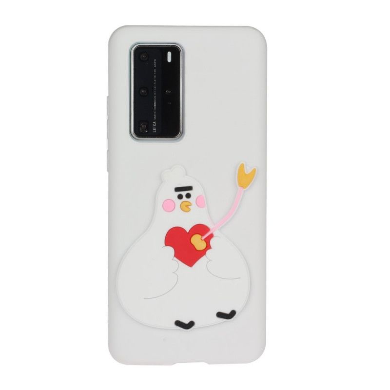 Cover Hoesje Huawei P40 Pro Telefoonhoesje De Liefdeskip