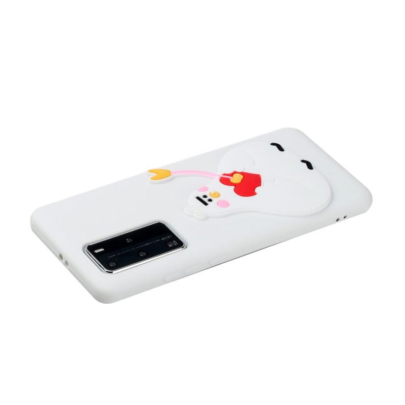 Cover Hoesje Huawei P40 Pro Telefoonhoesje De Liefdeskip