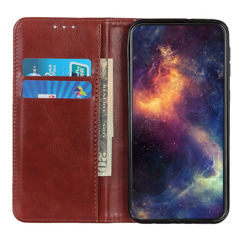 Folio-hoesje Huawei P40 Pro Rood Zwart Telefoonhoesje Vintage Oud