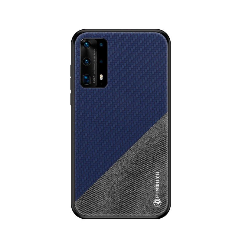 Hoesje Huawei P40 Pro Magenta Zwart Pinwuyo Erereeks