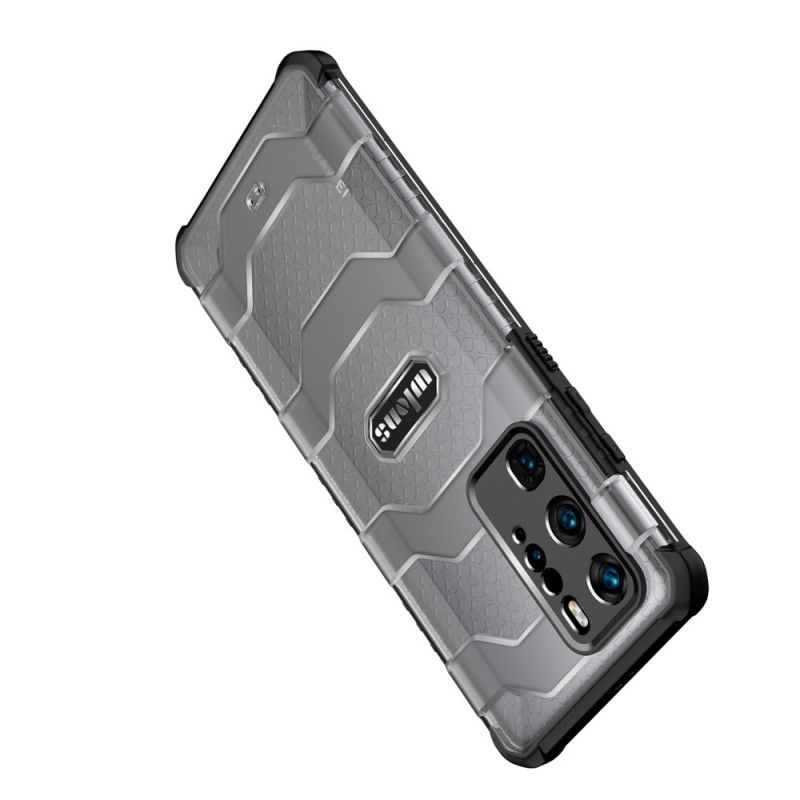 Hoesje Huawei P40 Pro Rood Zwart Ultrabestendige Explorer-Serie