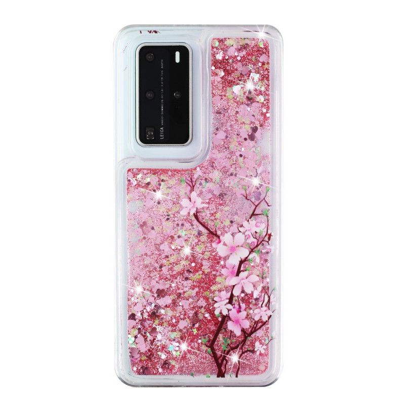 Hoesje voor Huawei P40 Pro Glitterboom