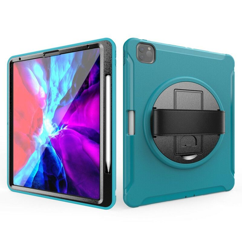 Cover Hoesje iPad Pro 12.9" (2021) Telefoonhoesje (2020) (2018) 360° Handvat