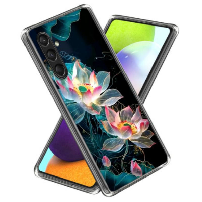 Case Hoesje Samsung Galaxy A16 5g Telefoonhoesje Siliconen Bloemen