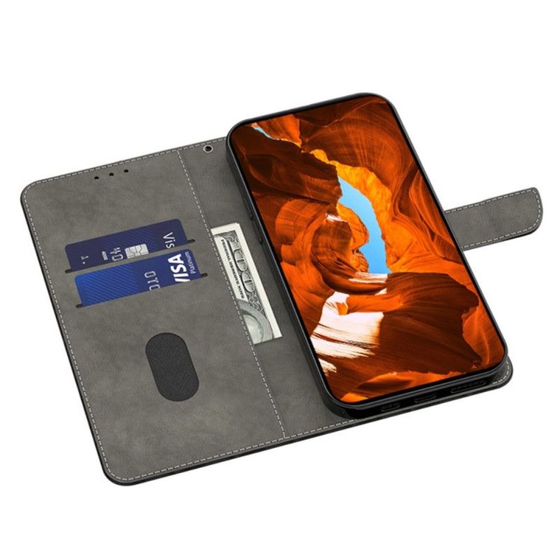 Flip Case Leren Samsung Galaxy A16 5g Kleurrijk Bedrukt Patroon