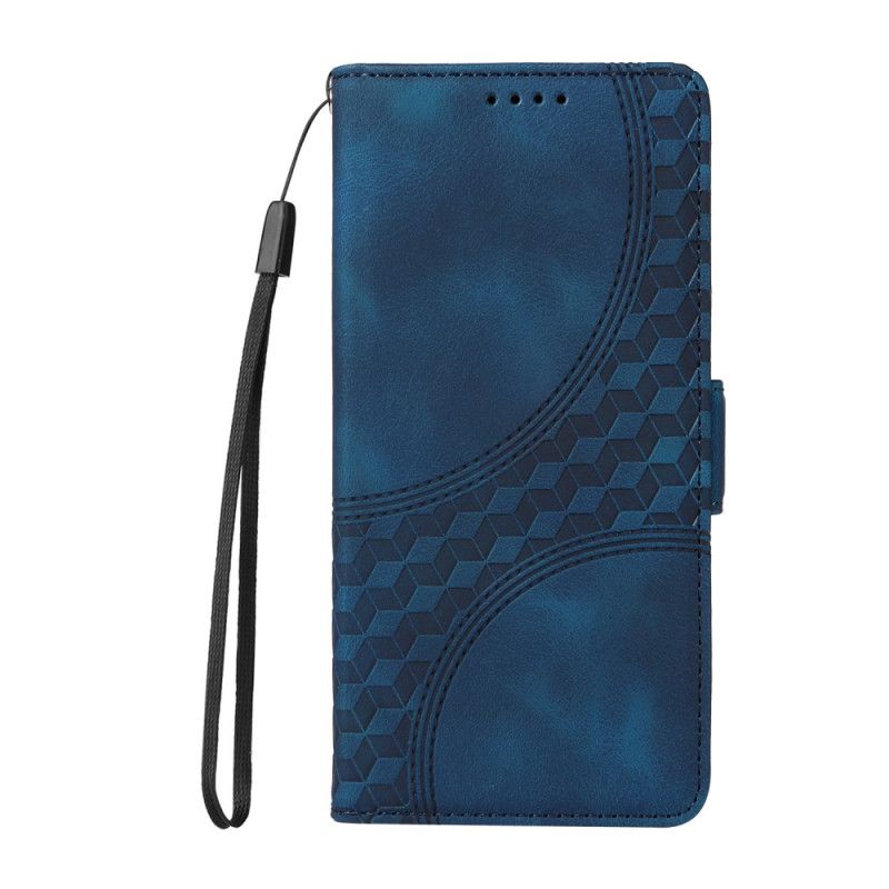 Flip Case Leren Samsung Galaxy A16 5g Sterrenontwerp