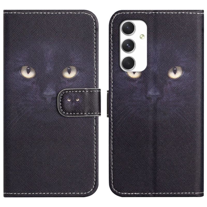 Folio-hoesje Samsung Galaxy A16 5g Kattenogen