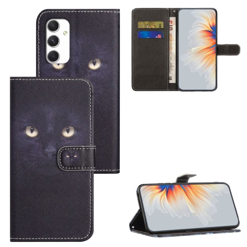 Folio-hoesje Samsung Galaxy A16 5g Kattenogen