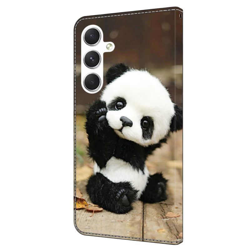 Folio-hoesje Samsung Galaxy A16 5g Telefoonhoesje Panda