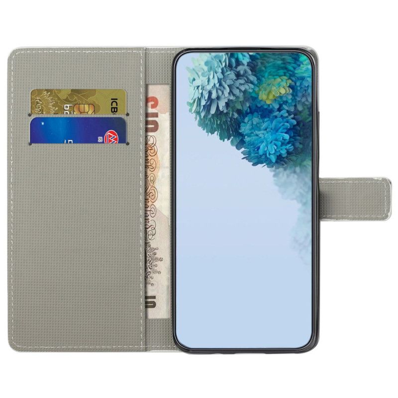 Folio-hoesje Samsung Galaxy A16 5g Tropische Bloemen