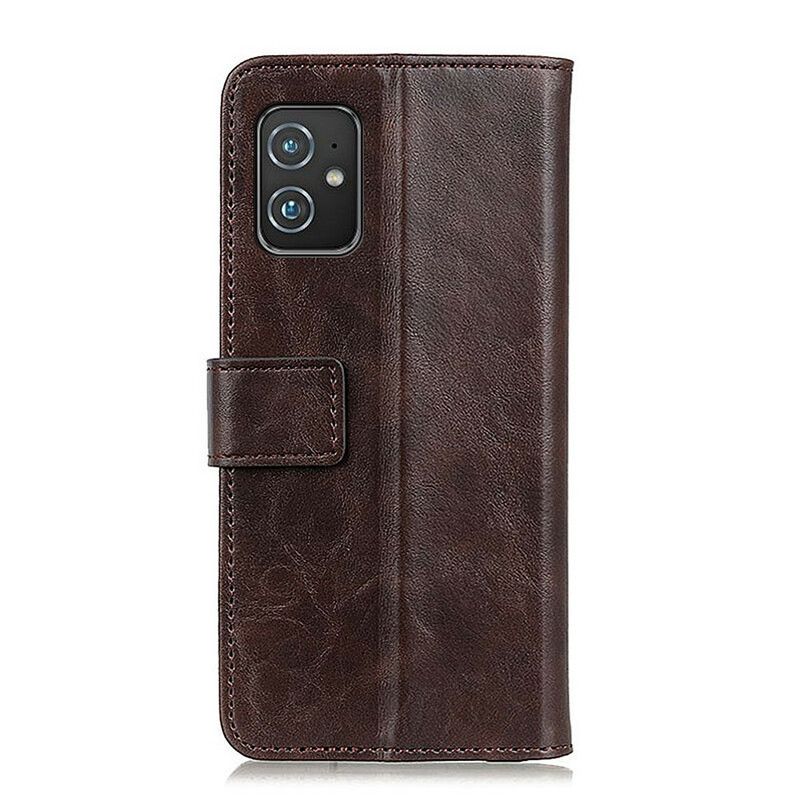 Flip Case Leren Asus Zenfone 8 Khazneh Elegantie Leerstijl