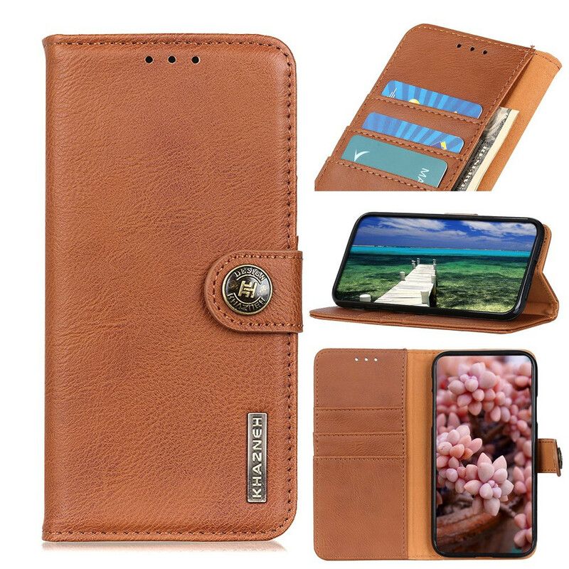 Flip Case Leren Asus Zenfone 8 Kunstleer Khazneh