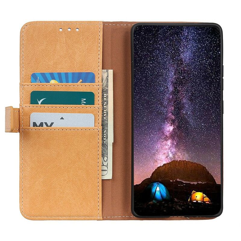 Leren Hoesje Voor Asus Zenfone 8 Kunstleer Neushoorn Stijl