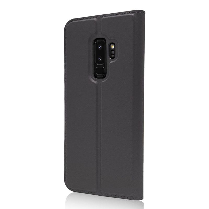 Folio-hoesje Samsung Galaxy S9 Plus Geïntegreerde Sluiting In Leerstijl